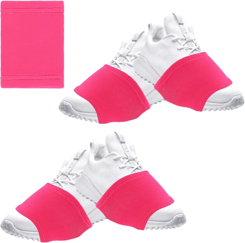 LUSTRIB 2 Pair Dance Socks Over Shoes, Dance Shoe Socks Anti-Slip on Smooth Floors, Dance Shoe Covers Over Sneaker for Dancers Women, Ballet Equipment for Turns & Spins, Dance Accessories - Image 1